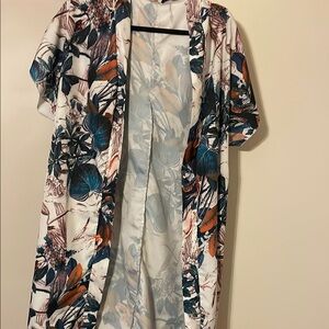 Floral Women's Kimono Jacket